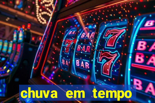 chuva em tempo real ipmet